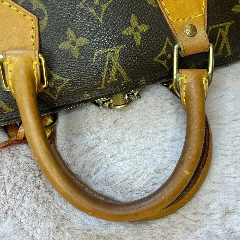 Louis Vuitton Alma PM Monogram Canvas Satchel Bag Vintage France Gifts For Her - Picture 11 of 15
